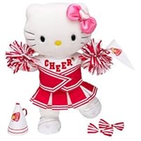 Build-A-Bear Workshop Red Cheerleader Hello Kittyandreg; by Sanrioandreg;