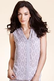 Per Una Sleeveless Abstract Print Blouse