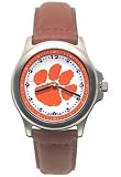 Clemson Tigers Paw Rookie Leather Lady's Watch