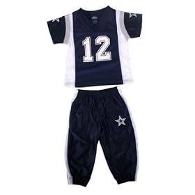 Dallas Cowboys NFL Navy Infant Football Jersey and Pant Set
