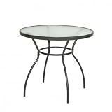 Greemotion Gartentisch Jubilee rund mit Sicherheitsglas-Tischplatte