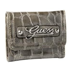 Buy Guess Celeste Ladies SN070150 GREY Grey Tri-fold Wallet by GUESS