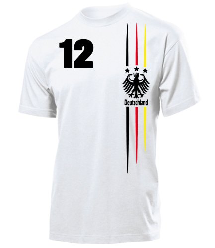 DEUTSCHLAND FUSSBALL WM 2014 FANSHIRT 3001(H) Gr. M