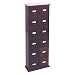Library CD Storage Cabinets - 12-Drawer (Cherry)