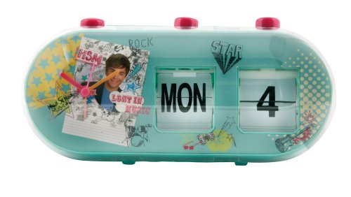 Childrens Toyshop  Kitchen & Housewares : Wesco High School Musical Score Board Calendar Clock - Graffiti Design