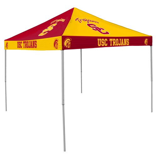 USC Trojans NCAA Pinwheel Colored 9'x9' Tent