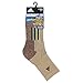 adidas Men's Cushioned X 2 Mid Crew Socks (2-Pair), Khaki/Marl/Slime Green/Real Blue, Large