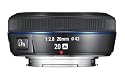 Samsung EX-W20NB i-Function Objektiv 20 mm F2.8 (43 mm Filtergewinde), NX-Serie