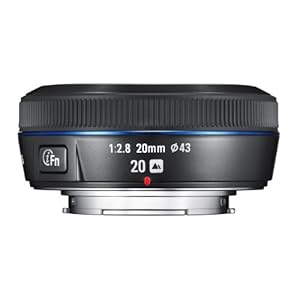 Samsung EX-W20NB Objectif 20mm iFn pour Appareil Photo Numérique Samsung NX10/NX5/NX100