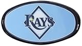 MLB Tampa Bay Rays Plastic Hitch Cover