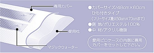 Cover image : マジックウォーターピロー 48x60cm 294426BO