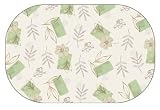 Corelle Textured Leaves Placemats, Reversible Deco 17" x 11 1/4"