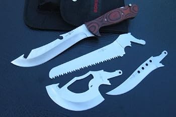 Combination of Four Functional Tool Knife Hunting Knife Survival Knife Multi Tools
