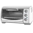 Black & Decker TRO490W Toast-R-Oven Classic 4-Slice Countertop Oven, White