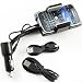 ATC Black FM Transmitter Hands-free Car Kit For BlackBerry / HTC / iPhone & iPod / SAMSUNG / Most Smart Phone and all Car / all MP3