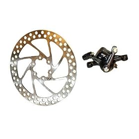 Tektro Io Mechanical Disc Brake Set 160mm, Front or Rear Black