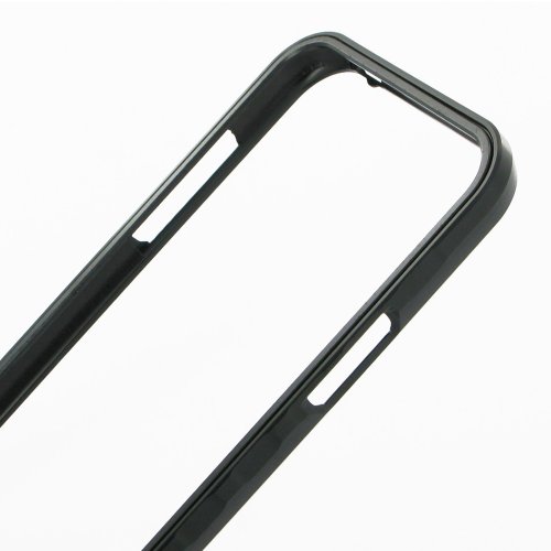 Samsung Galaxy NoteII 2 Metal Bumper Frame - GT-N7100 (Black)