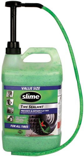 Slime SDS-1G Super Duty Slime Tire Sealant with Pump Gallon SDSB-1G