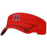 Nike - Nike Miami University RedHawks Red Swoosh Visor