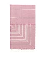 Pandora Toalla Spa&Beach Natural (Rosa/Blanco)