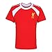 Official Football Merchandise Kids Liverpool FC Short Sleeve T-Shirt (2/3 years) (Red)