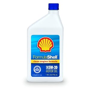 Formula Shell Full Synthetic 5W-20 Motor Oil -1 Quart, Pack of 6