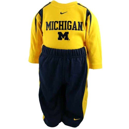 Nike Michigan Wolverines Infant Creeper Suit