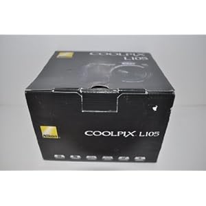 Nikon L105 12.1 MP Digital Camera with 15x Optical Zoom - Black