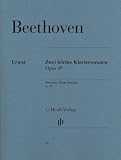 Produkt-Bild: 2 Leichte Klaviersonaten g-moll op. 49 Nr. 1 und G-dur op. 49 Nr. 2