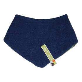 Loud and Proud Teddy Fleece Bib (Ultramarin, One Size)