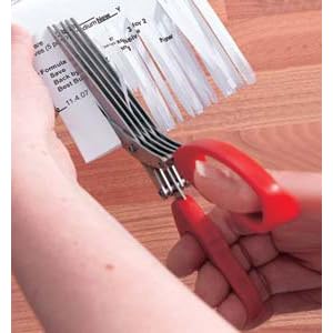 5 Blade Security Paper Shredder Scissors by 