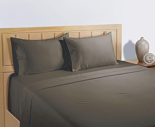Organic Cotton 325 Thread Count Sheet Set, California King, Elephant Grey