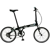 Dahon Vybe D7 Folding Bike Obsidian Rack and Fenders