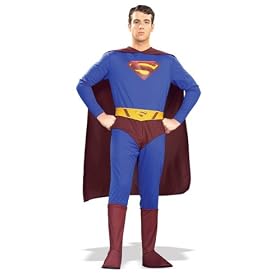 Superman Returns Costume Adult - Adult Lrg Jacket Size 46