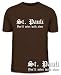 Produktbeschreibung:Dieses klassisch geschnittene Rundhals T-Shirt (F�llt eher etwas gr��er aus) aus 
hochwertigem Belcoro-Garn (100% Jersey-Baumwolle), verf�gt �ber eine Doppelnaht an �rmeln, Hals und 
Bund f�r eine ideale Passform und ein erh�hten Tragekomfort. Das T-Shirt ist einlaufvorbehandelt, 
damit es auch nach vielen Waschg�ngen die Form nicht verliert. Wir verwenden grunds�tzlich nur 
qualitativ hochwertige Ware. Stoffdichte: 190g/m�. Aufdruck:Unser hochwertiger Flex-Druck eignet 
sich f�r die Maschinenw�sche bis 60� und  ist nach �ko- Tex Standard 100 zertifiziert.  Somit ist er 
�kologisch unbedenklich und frei von PVC, Weichmachern und Schwermetallen. Flex-Druck ist ein sehr 
strapazierf�higer und besonders haltbarer Druck, bei dem die Farbbrillanz sehr gut und extrem 
langlebig ist.Versand:Wir versenden versichert mit DPD. Nach Versandbest�tigung erhalten Sie eine 
Trackingnummer, anhand der Sie Ihre Sendung nachverfolgen k�nnen. DPD liefert zu 98% innerhalb von 
24 Stunden an - kein Express-Versand erforderlich. Ab einem Warenwert von 35� liefern wir 
versandkostenfrei.