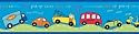 VROOM VROOM Cars Wall border