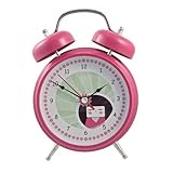 Japanese Zen Geisha Melody Alarm Clock Pink