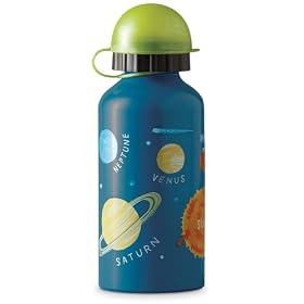 Stainless Steel Drinking Bottle (Solar System) by Crocodile Creek by 