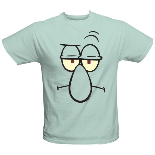 SpongeBob SquarePants: Squidward Big Face Tee - Adult