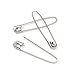 Darice Coilless Safety P inch Nickel 1-3/4 inches (6-Pack) 1939-10