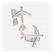 Jumbo Jet Cufflinks