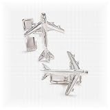 Jumbo Jet Cufflinks