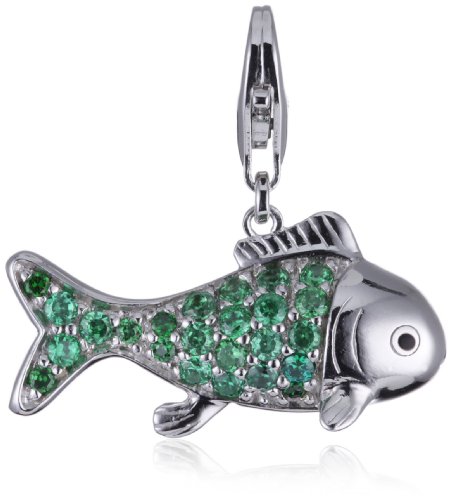 Esprit Charms 925 Sterlingsilber green fish XL ESZZ90750A000 Preisvergleich