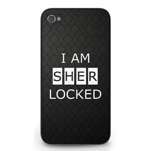 I Am Sherlocked - Sherlock iPhone 5/5s Case - Black