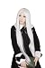 FENGSHANG Fate Zero Irisviel Von Einzbern Cosplay Long Wigs for Women and Men 39 Inches White