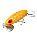 Arbogast Jitterbug Topwater Bass Fishing Lure - Excellent for Night Fishing, Yellow, G650 (3 in, 5/8 oz)