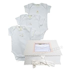 Angel Dear Baby Girl Three Piece Onesies Gift Box