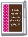 I smile because I have no idea what's going on - Retro Style Memo Pad/Pen Set