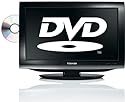 Toshiba 22DV713B 22-inch Widescreen HD Ready LCD TV/DVD Combi with Freeview - Black