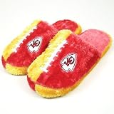 KANSAS CITY CHIEFS OFFICIAL LOGO SLIPPERS SZ S